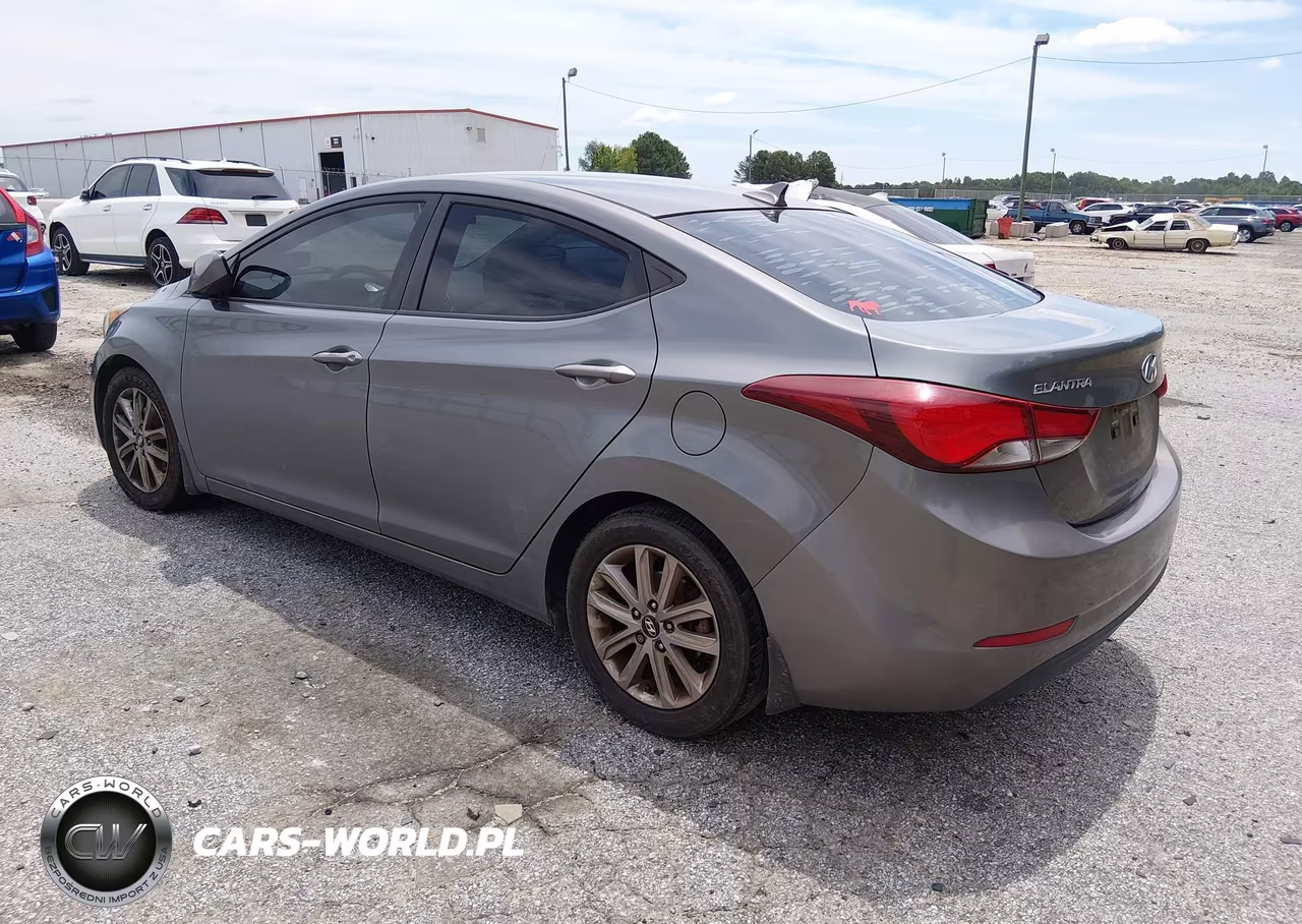 2014 Hyundai Elantra Se VIN:5NPDH4AE7EH517043 - 3