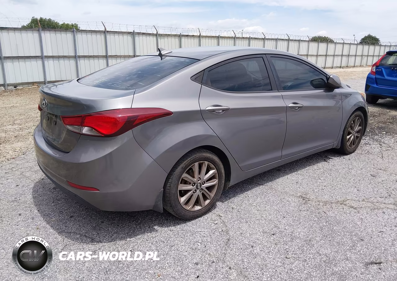 2014 Hyundai Elantra Se VIN:5NPDH4AE7EH517043 - 4