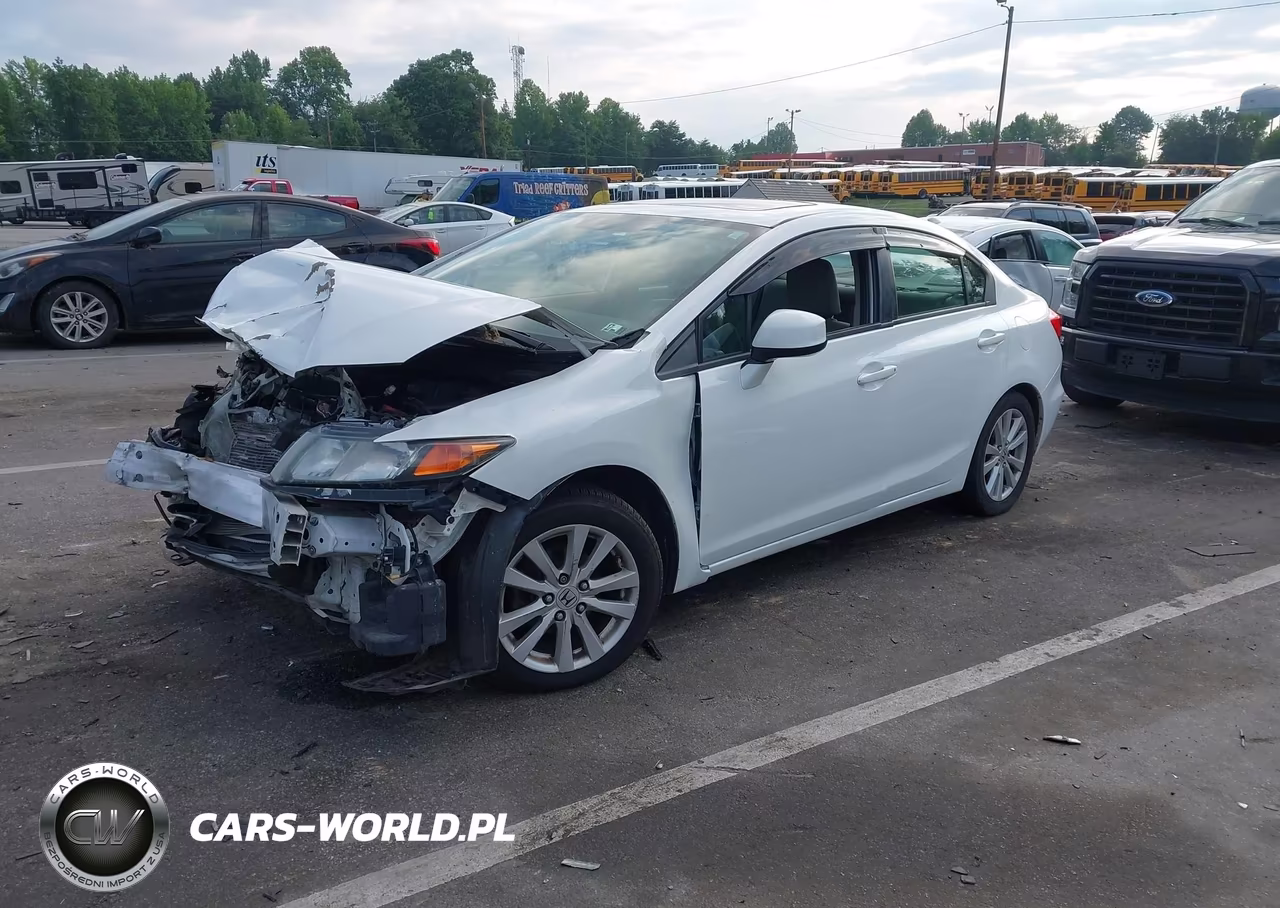 2012 Honda Civic Ex VIN:19XFB2F89CE085235 - 2
