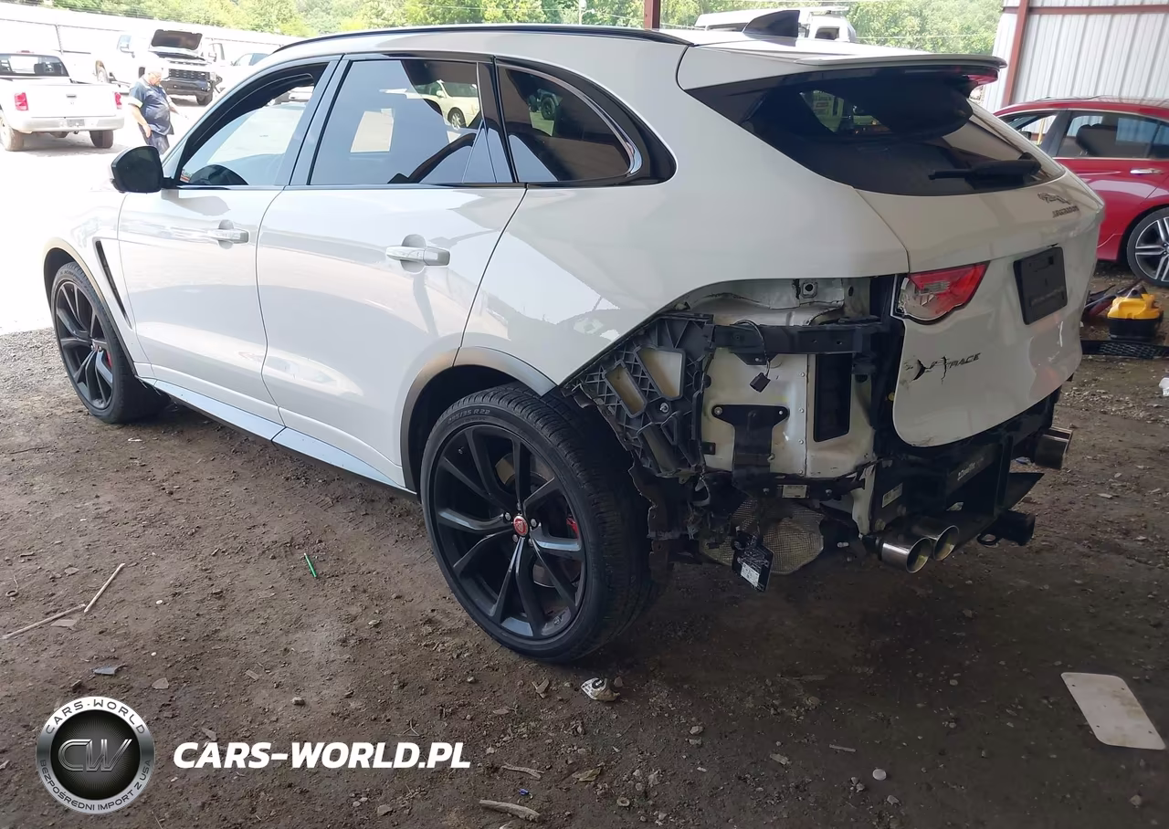 2020 Jaguar F-Pace Svr P550 Awd Automatic VIN:SADCZ2EE7LA652670 - 3
