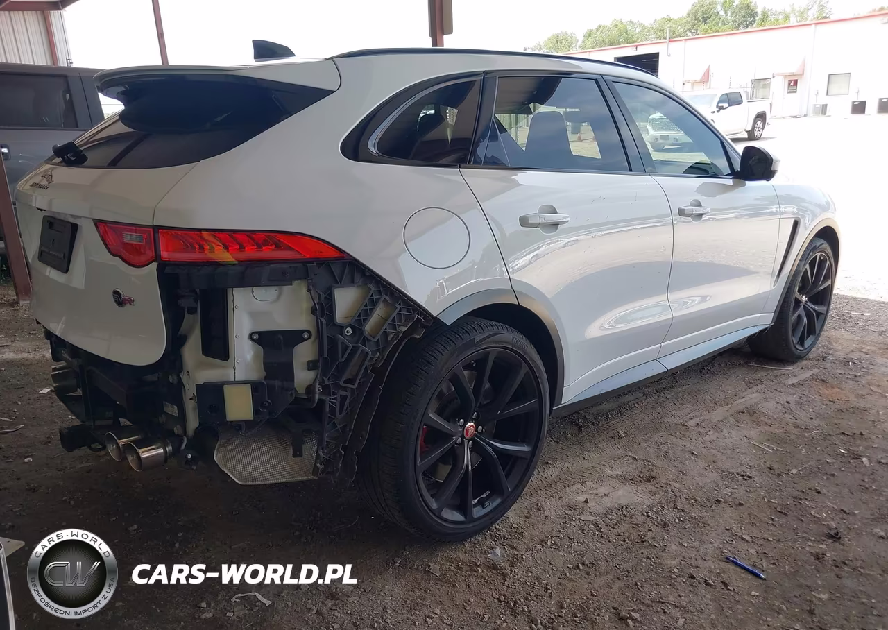 2020 Jaguar F-Pace Svr P550 Awd Automatic VIN:SADCZ2EE7LA652670 - 4