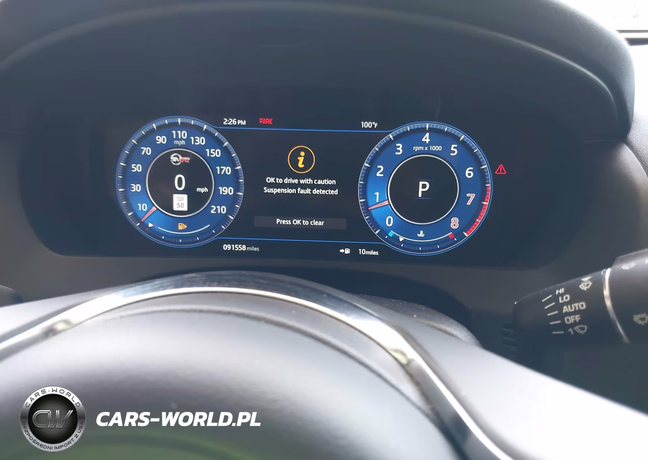 2020 Jaguar F-Pace Svr P550 Awd Automatic VIN:SADCZ2EE7LA652670 - 7