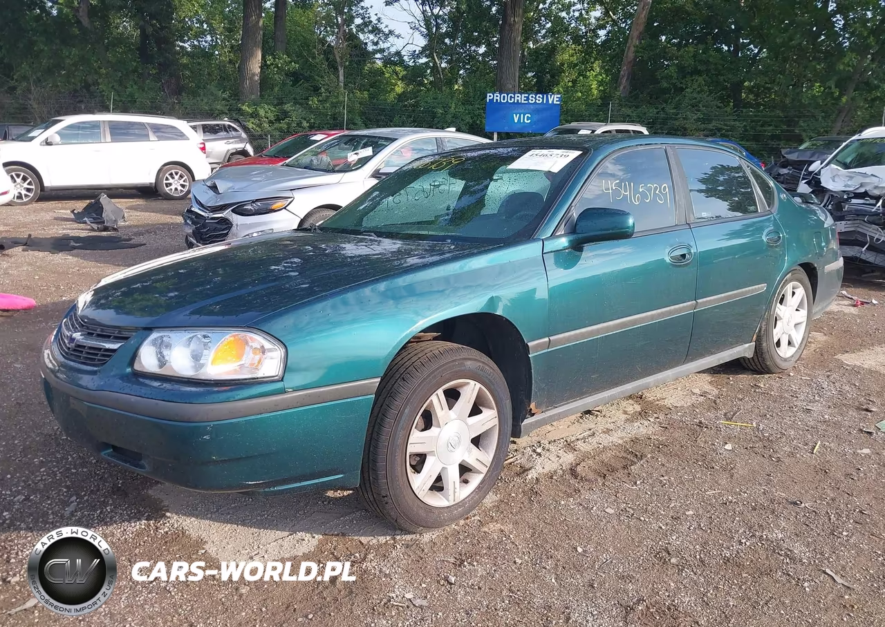 2001 Chevrolet Impala VIN:2G1WF52E119245582 - 2