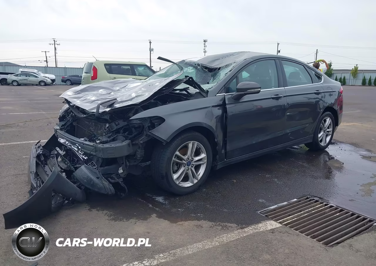 2018 Ford Fusion Se VIN:3FA6P0H71JR221878 - 2