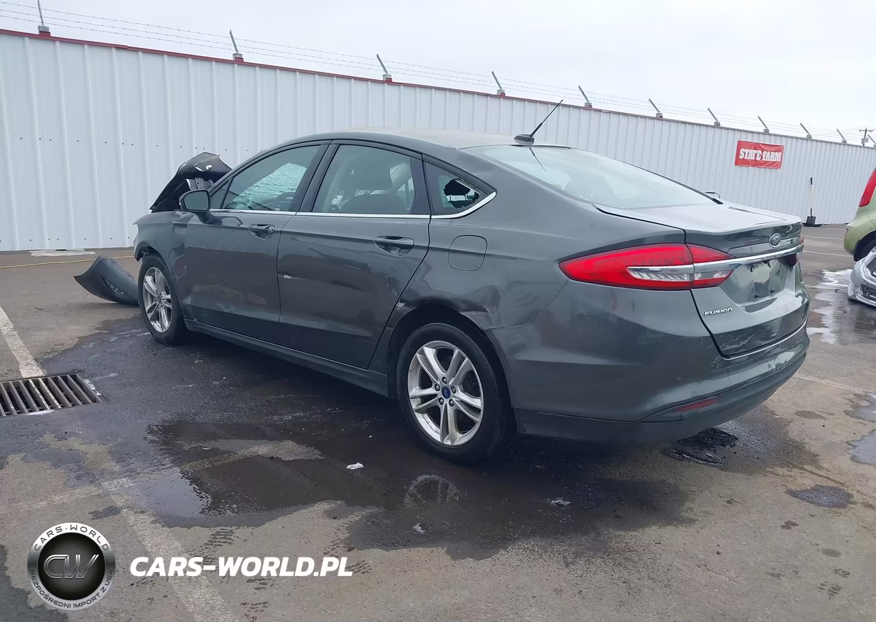 2018 Ford Fusion Se VIN:3FA6P0H71JR221878 - 3