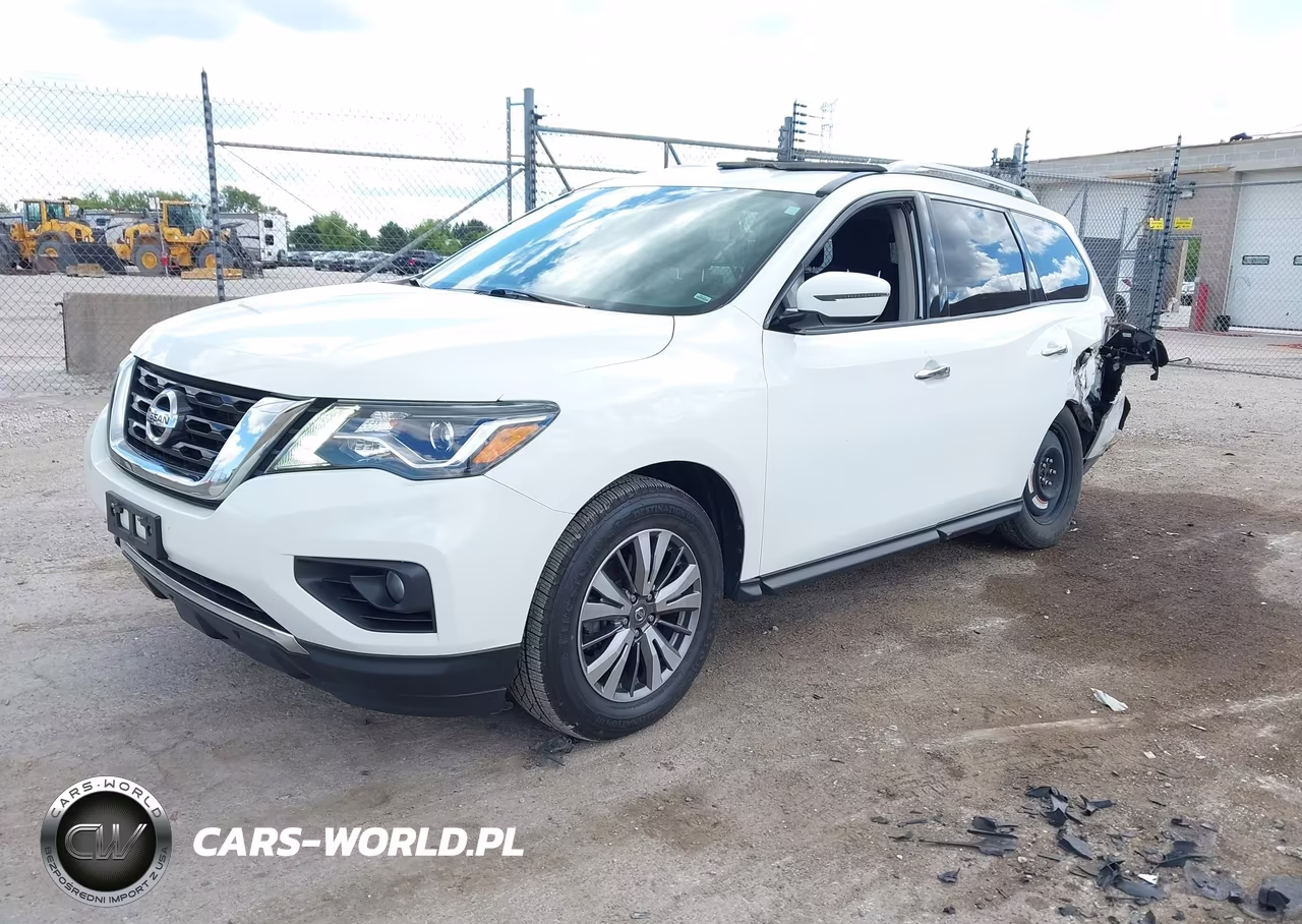 2019 Nissan Pathfinder Sv VIN:5N1DR2MM5KC622042 - 2
