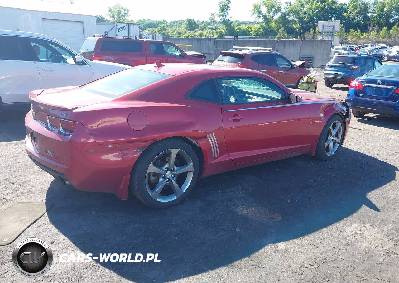 2012 Chevrolet Camaro 1Lt VIN:2G1FB1E32C9191095 - 4