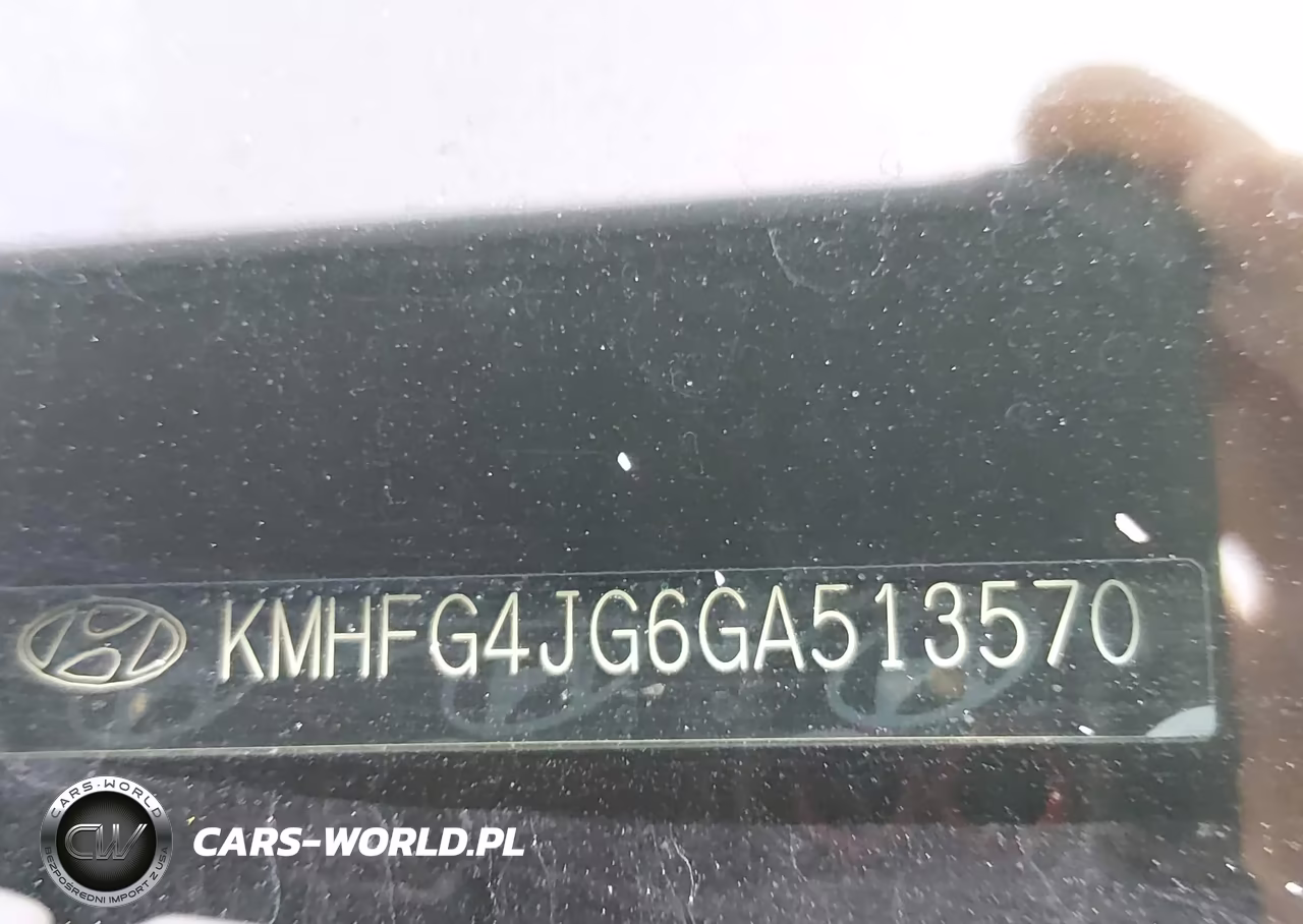 2016 Hyundai Azera VIN:KMHFG4JG6GA513570 - 9
