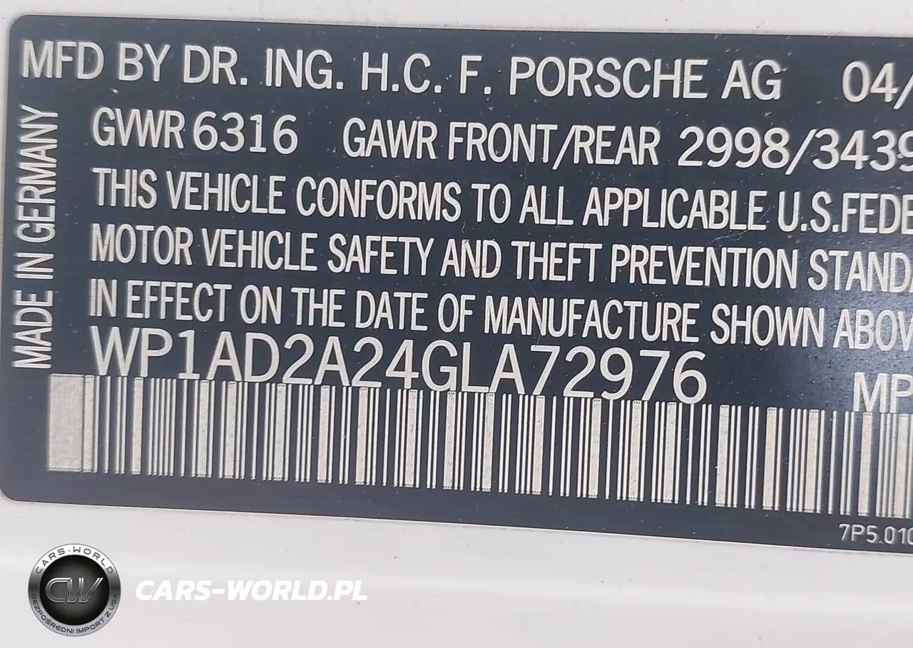 2016 Porsche Cayenne Gts VIN:WP1AD2A24GLA72976 - 9