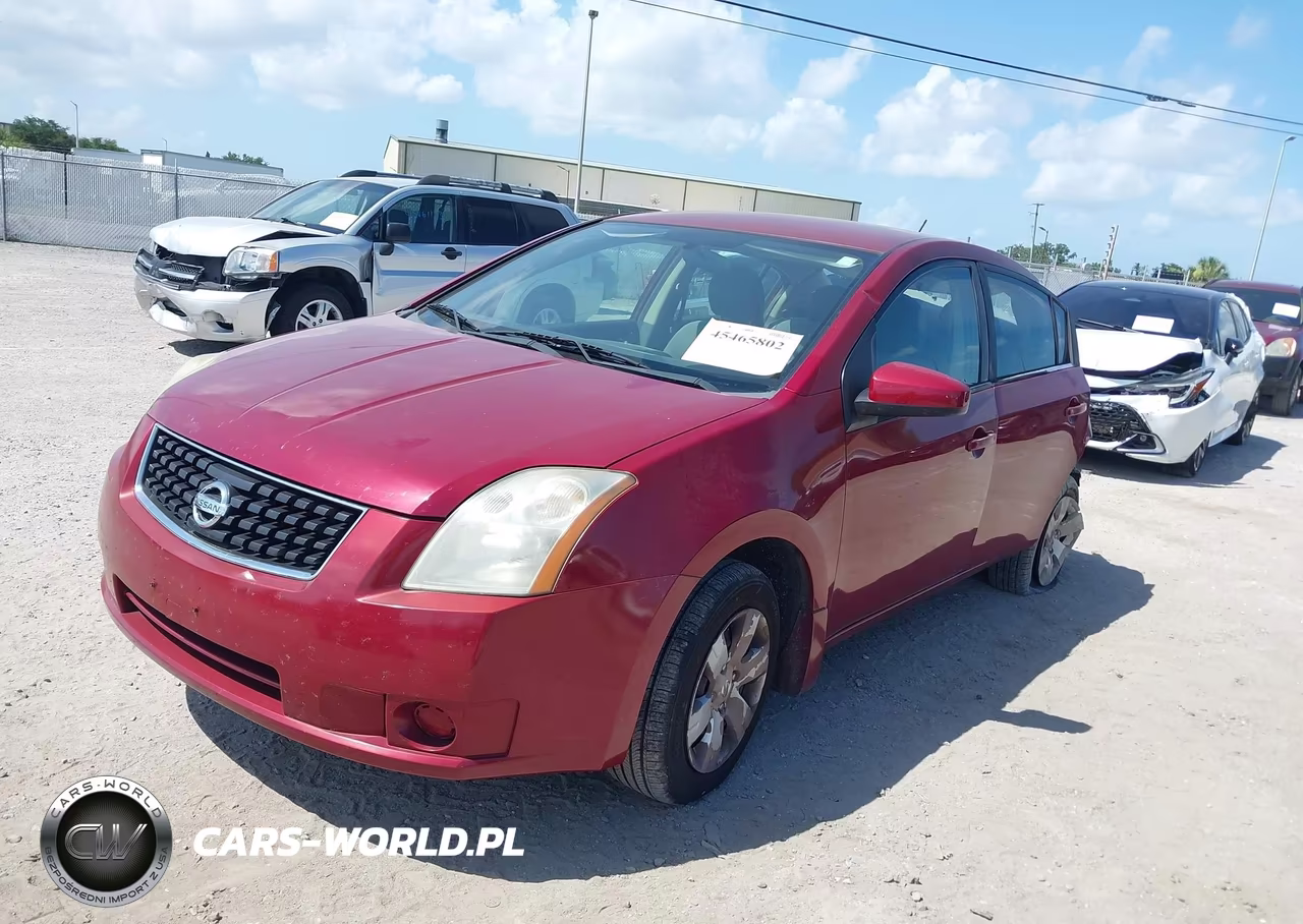 2008 Nissan Sentra 2.0 VIN:3N1AB61E08L754741 - 2