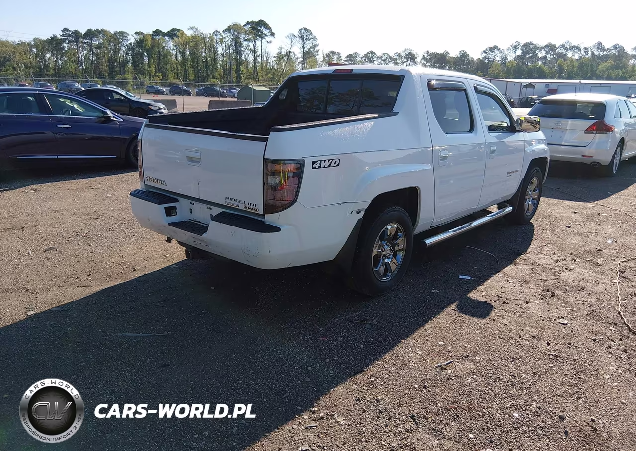 2006 Honda Ridgeline Rtl VIN:2HJYK16576H563553 - 4