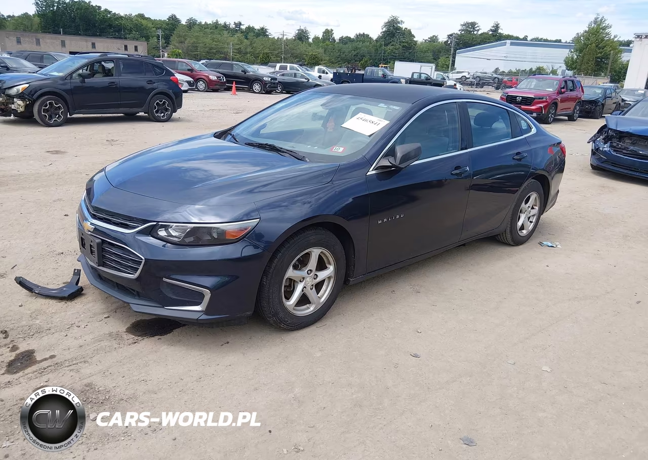2016 Chevrolet Malibu Ls VIN:1G1ZB5ST6GF294638 - 2