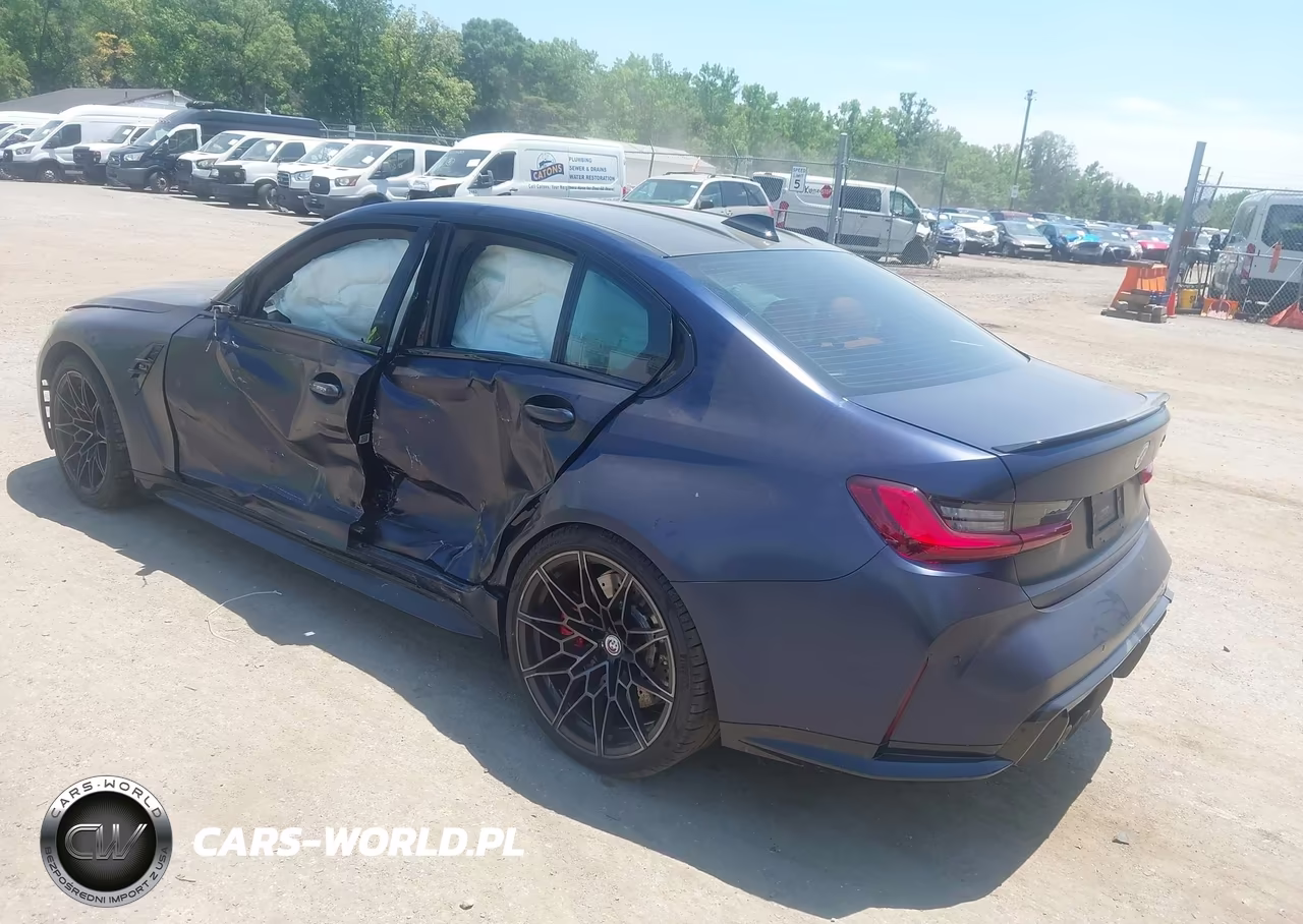 2022 BMW M3 Competition xDrive VIN:WBS43AY09NFN13814 - 3