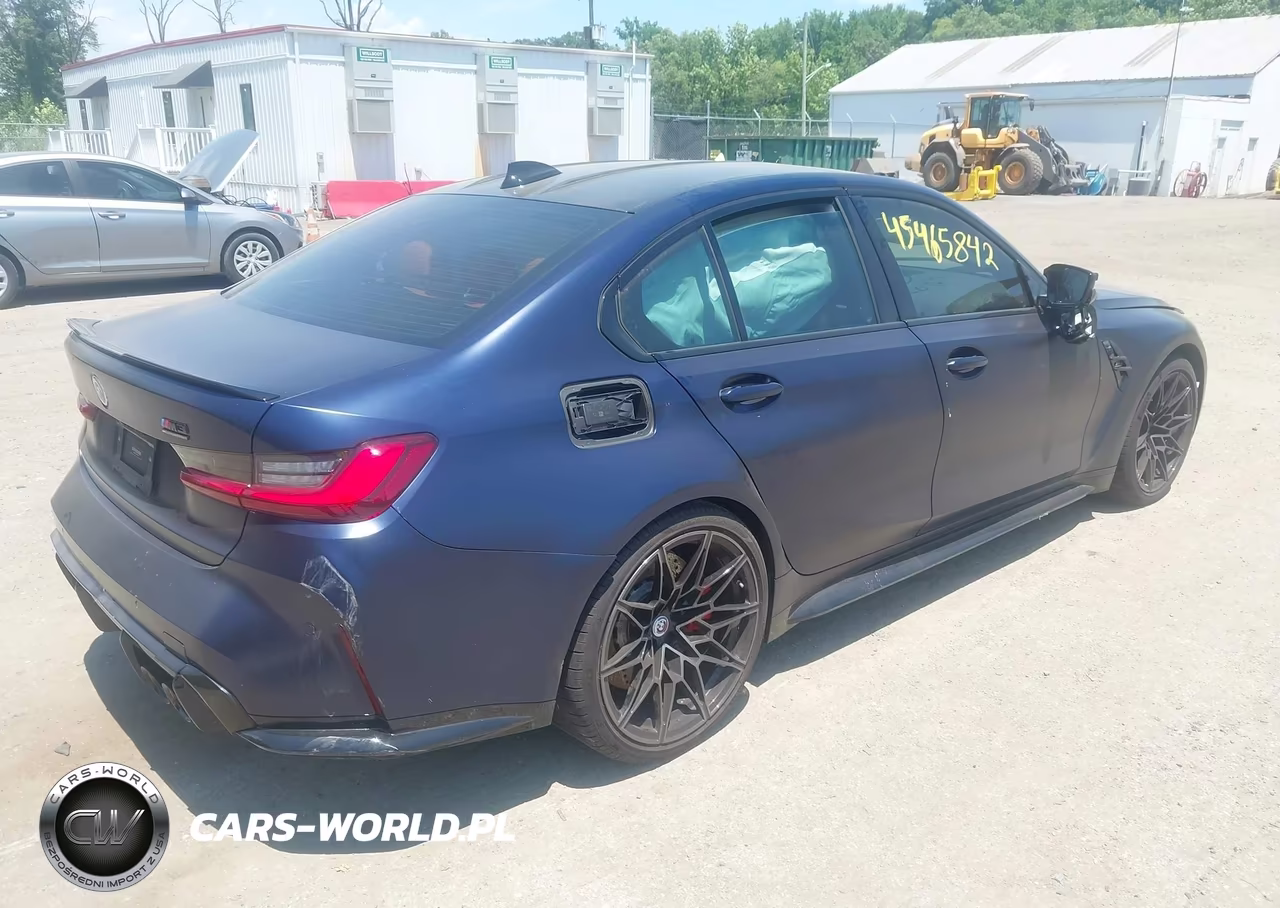 2022 BMW M3 Competition xDrive VIN:WBS43AY09NFN13814 - 4