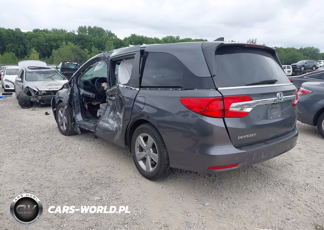 2018 Honda Odyssey Ex-L VIN:5FNRL6H77JB008926 - 3