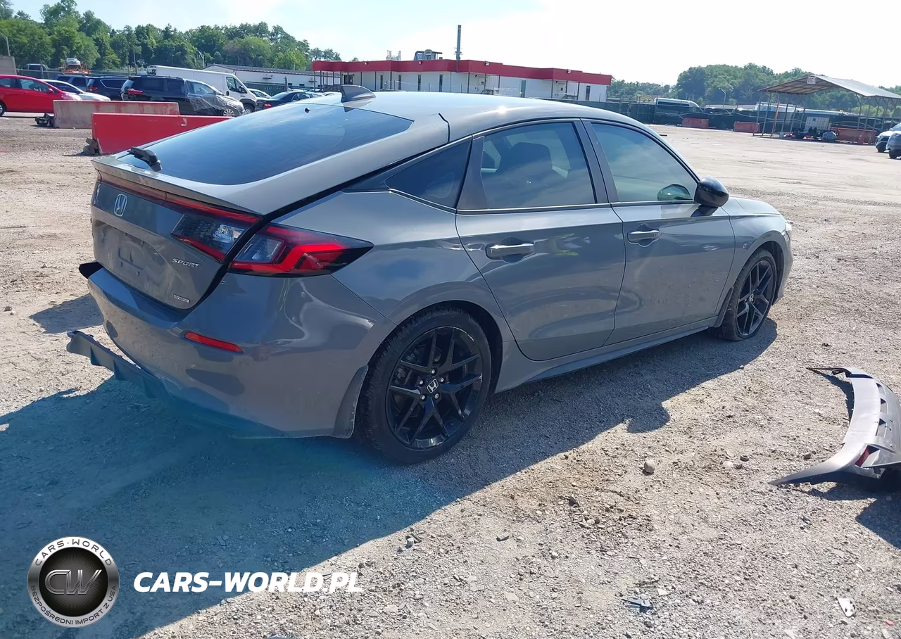2025 Honda Civic Hybrid Sport VIN:19XFL4H85SE012691 - 4