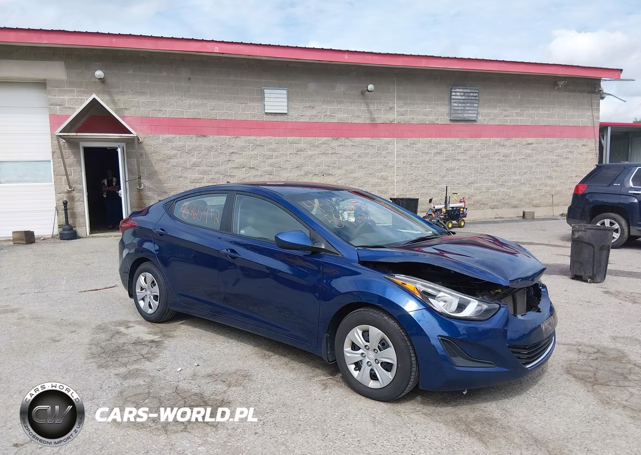 2016 Hyundai Elantra Se – zdjęcie 1 z 16