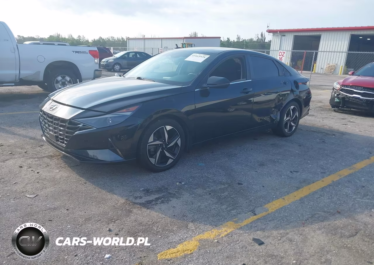2022 Hyundai Elantra Sel VIN:5NPLN4AG1NH058825 - 2
