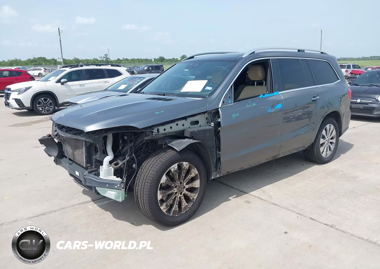 2017 Mercedes-Benz Gls 450 4Matic VIN:4JGDF6EE1HA968438 - 2