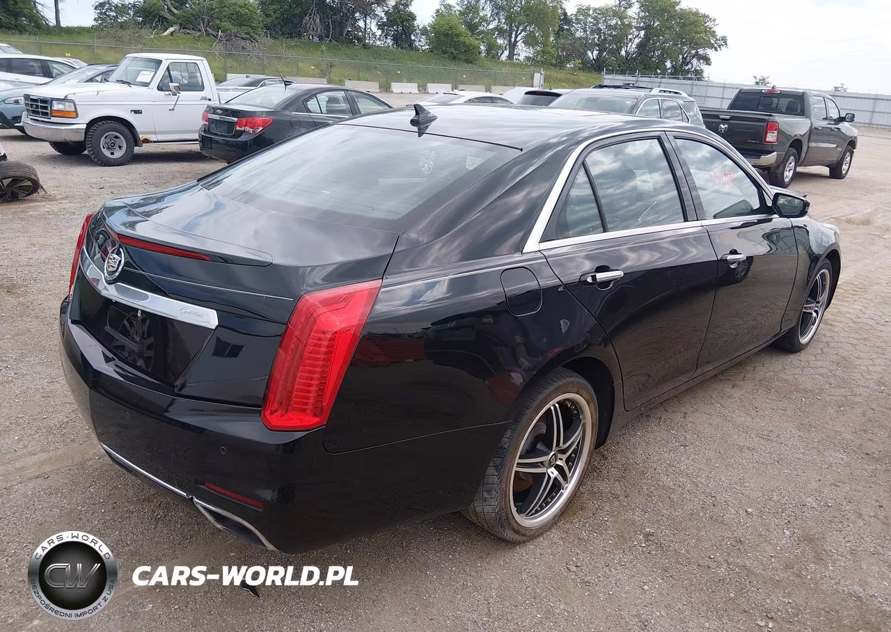 2014 Cadillac Cts Luxury VIN:1G6AX5SX5E0141535 - 4