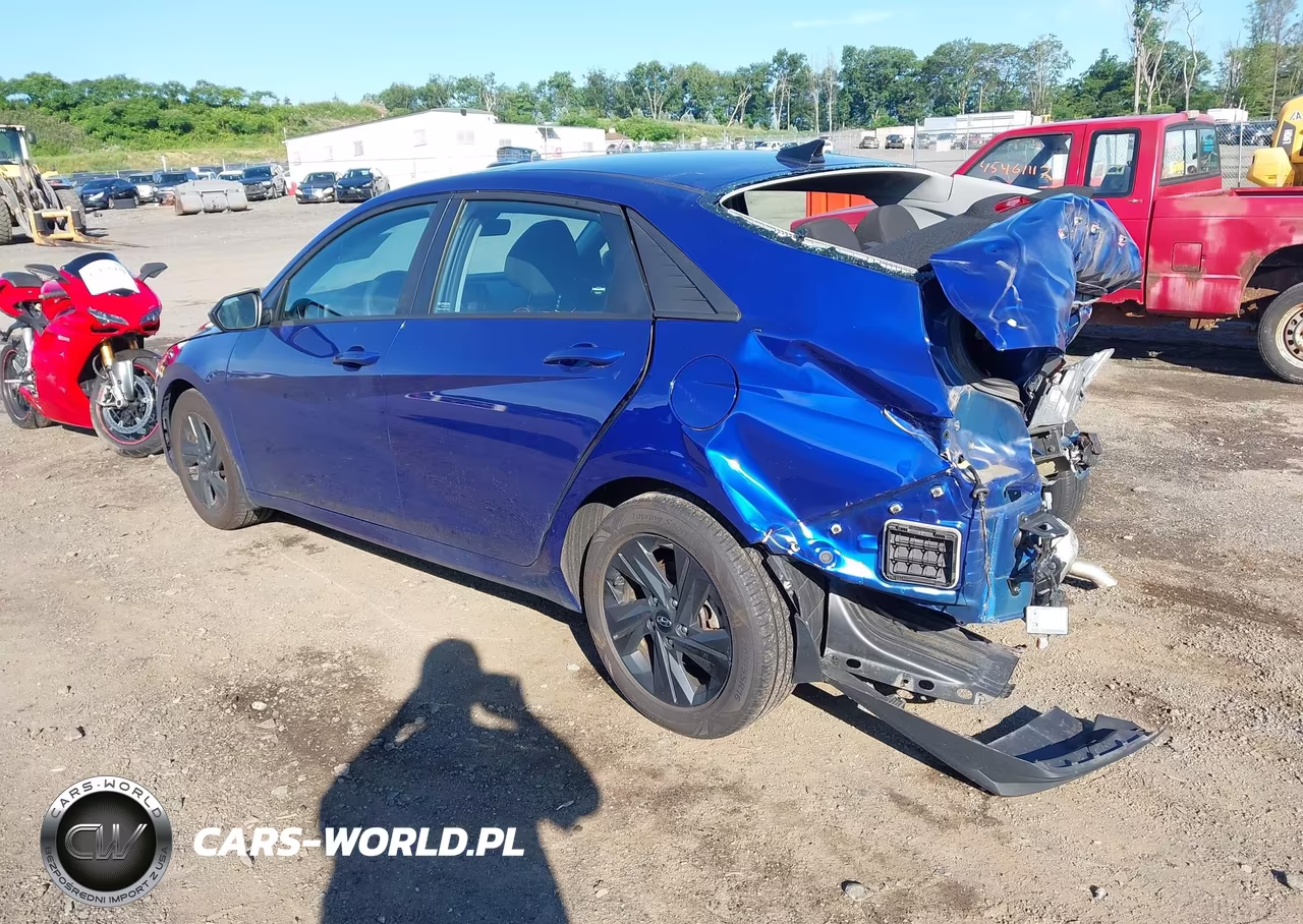 2023 Hyundai Elantra Sel VIN:KMHLM4AG7PU587008 - 3