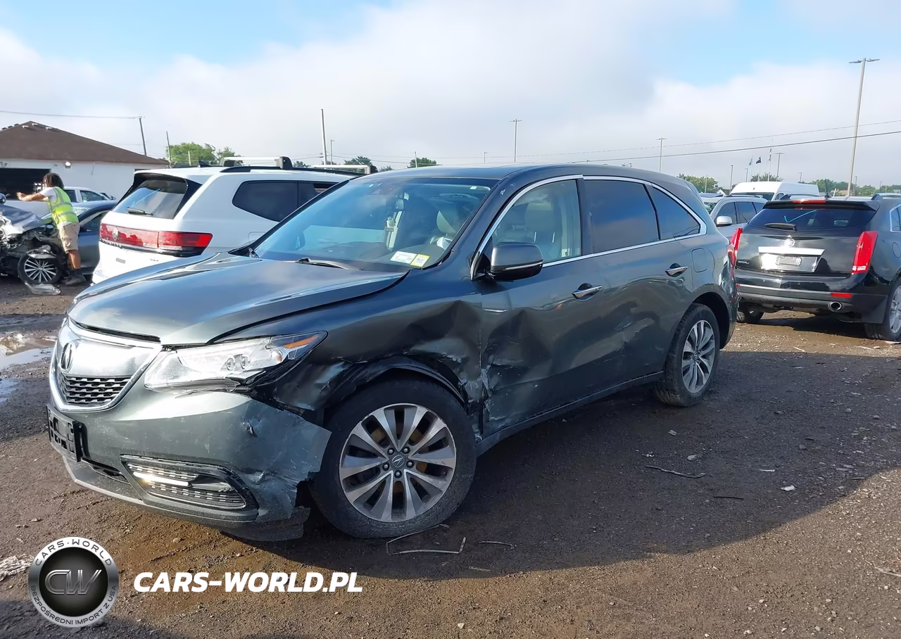 2015 Acura Mdx Technology Package VIN:5FRYD4H49FB006202 - 2