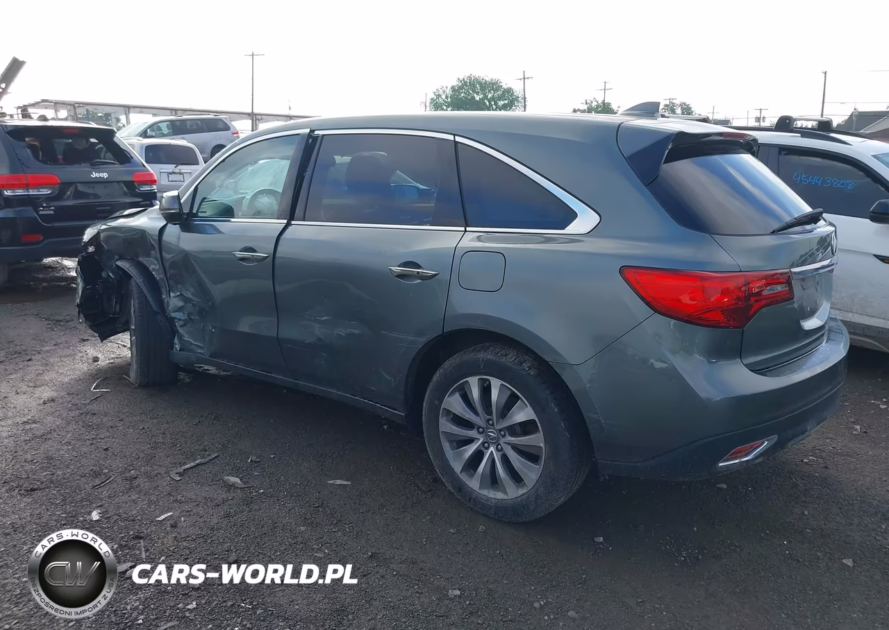2015 Acura Mdx Technology Package VIN:5FRYD4H49FB006202 - 3