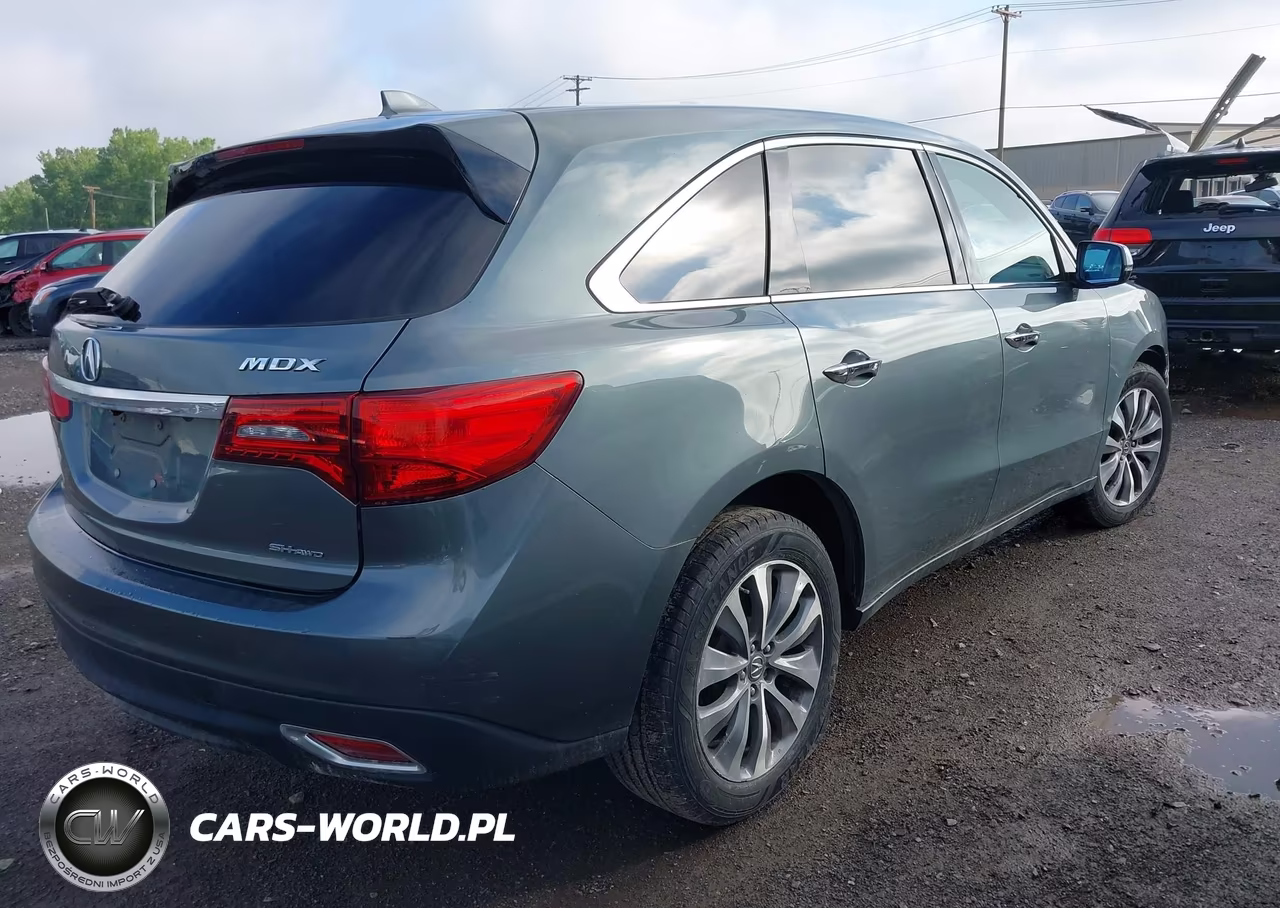 2015 Acura Mdx Technology Package VIN:5FRYD4H49FB006202 - 4