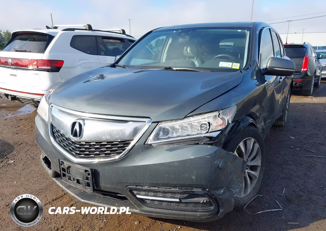 2015 Acura Mdx Technology Package VIN:5FRYD4H49FB006202 - 6