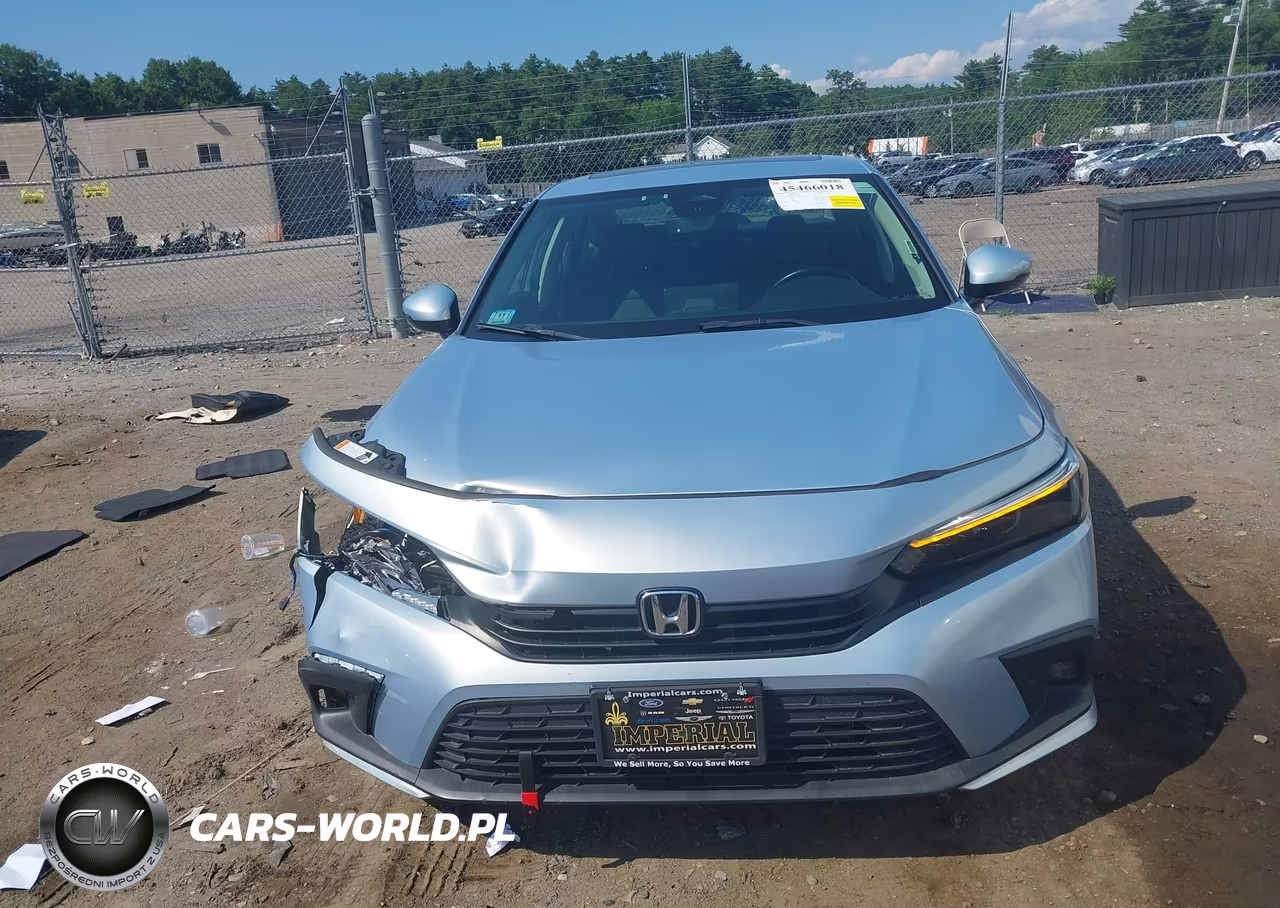 2022 Honda Civic Touring VIN:2HGFE1F90NH308703 - 12