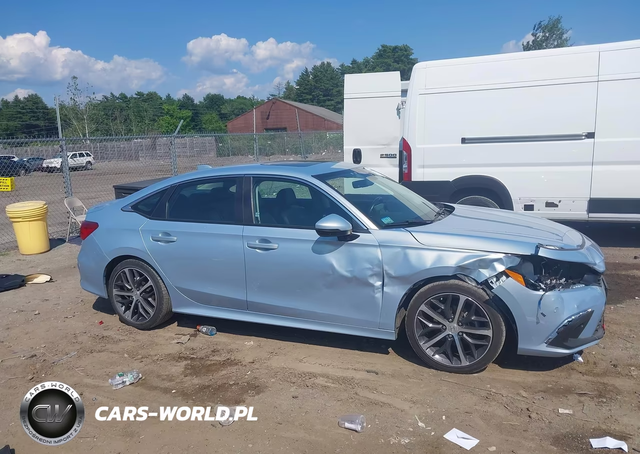 2022 Honda Civic Touring VIN:2HGFE1F90NH308703 - 13