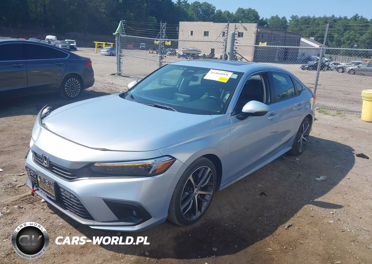 2022 Honda Civic Touring VIN:2HGFE1F90NH308703 - 2