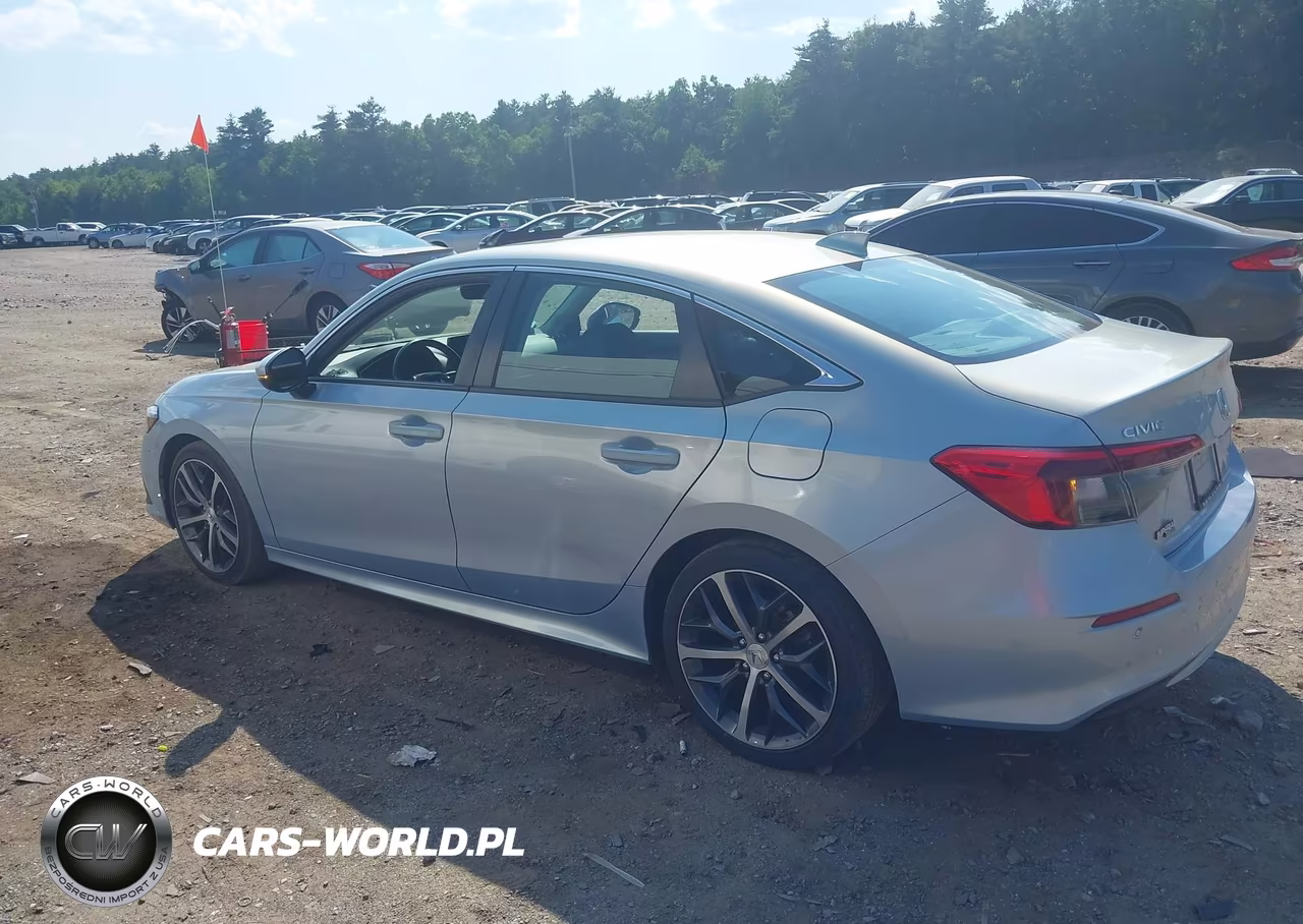2022 Honda Civic Touring VIN:2HGFE1F90NH308703 - 3