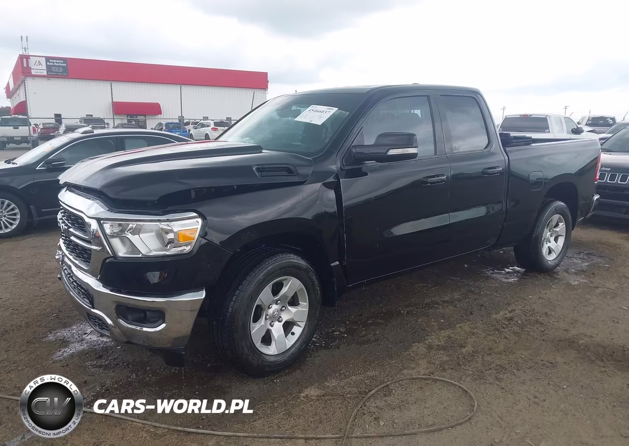 2022 Ram 1500 Big Horn 4X2 6'4 Box VIN:1C6RREBT7NN445855 - 2