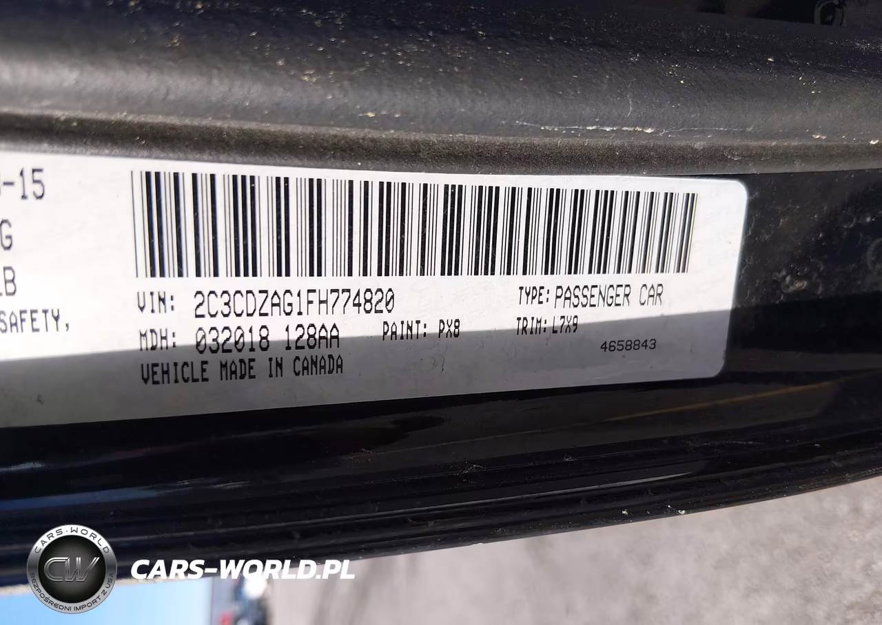 2015 Dodge Challenger Sxt VIN:2C3CDZAG1FH774820 - 9