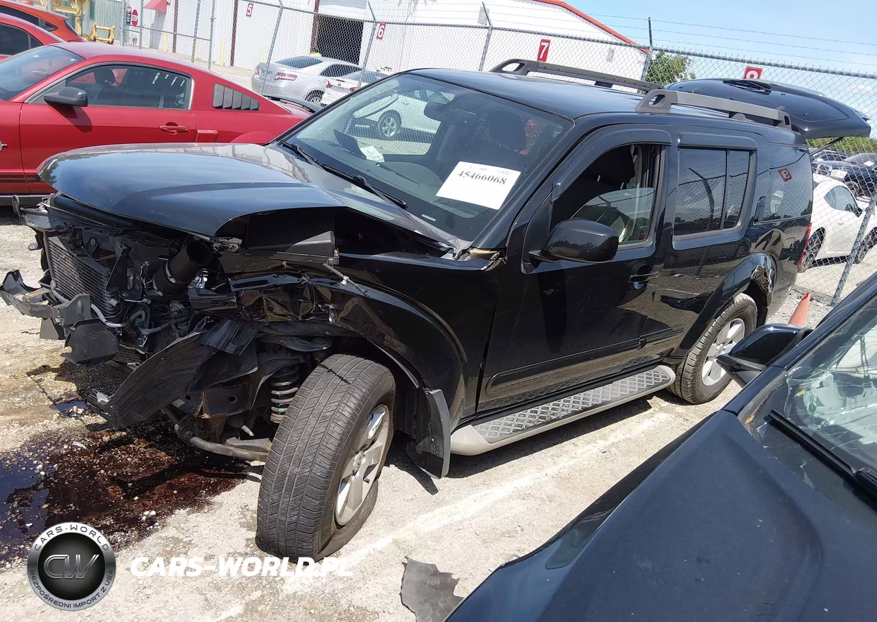 2012 Nissan Pathfinder Sv VIN:5N1AR1NB0CC620646 - 2