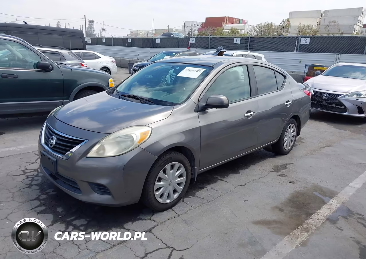 2012 Nissan Versa 1.6 Sv VIN:3N1CN7AP2CL854842 - 2