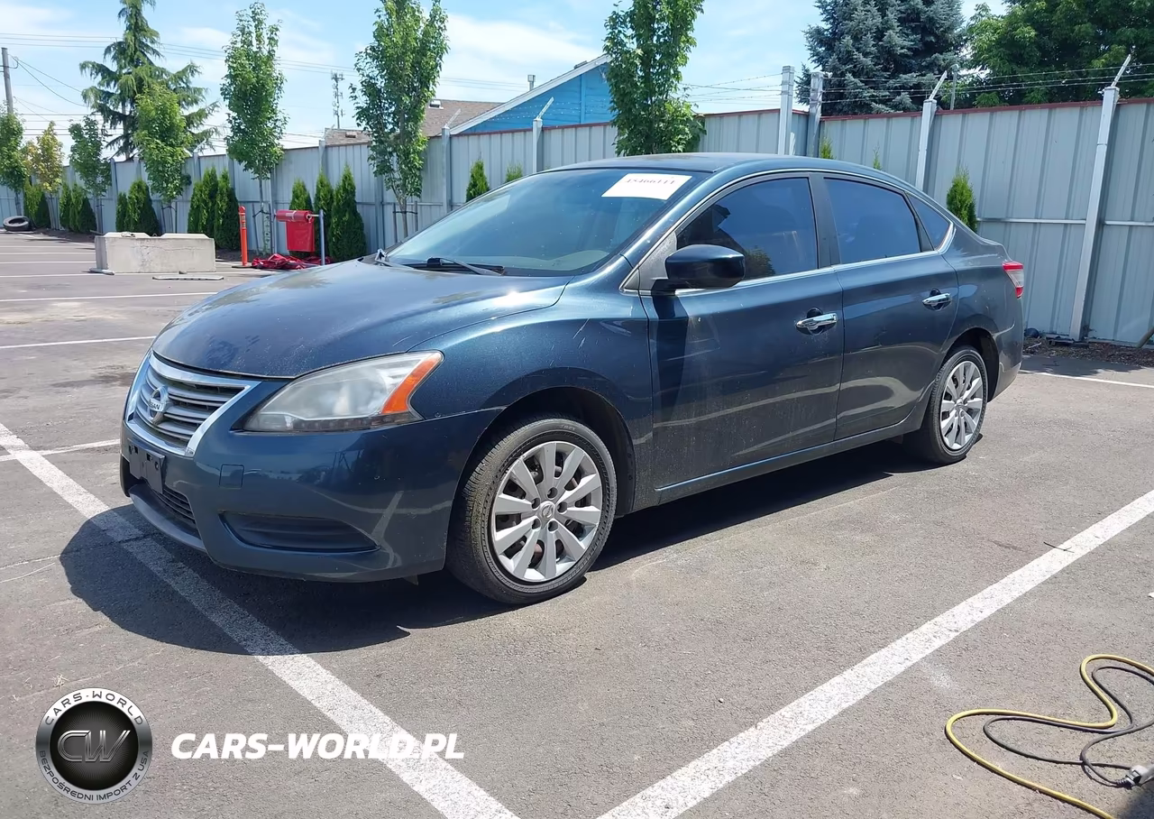2013 Nissan Sentra Sv VIN:3N1AB7AP9DL732836 - 2