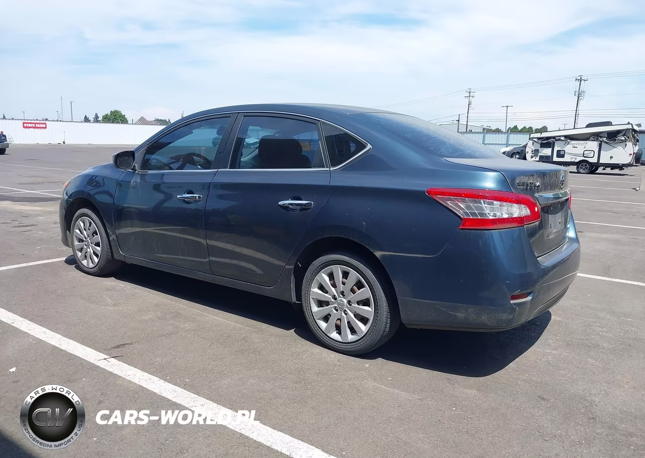 2013 Nissan Sentra Sv VIN:3N1AB7AP9DL732836 - 3