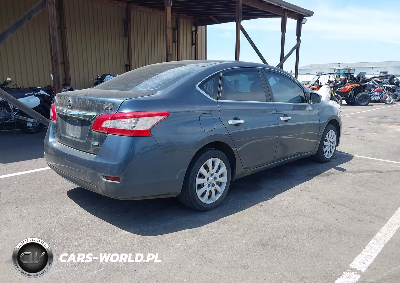2013 Nissan Sentra Sv VIN:3N1AB7AP9DL732836 - 4