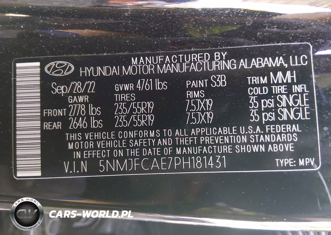 2023 Hyundai Tucson Sel VIN:5NMJFCAE7PH181431 - 9