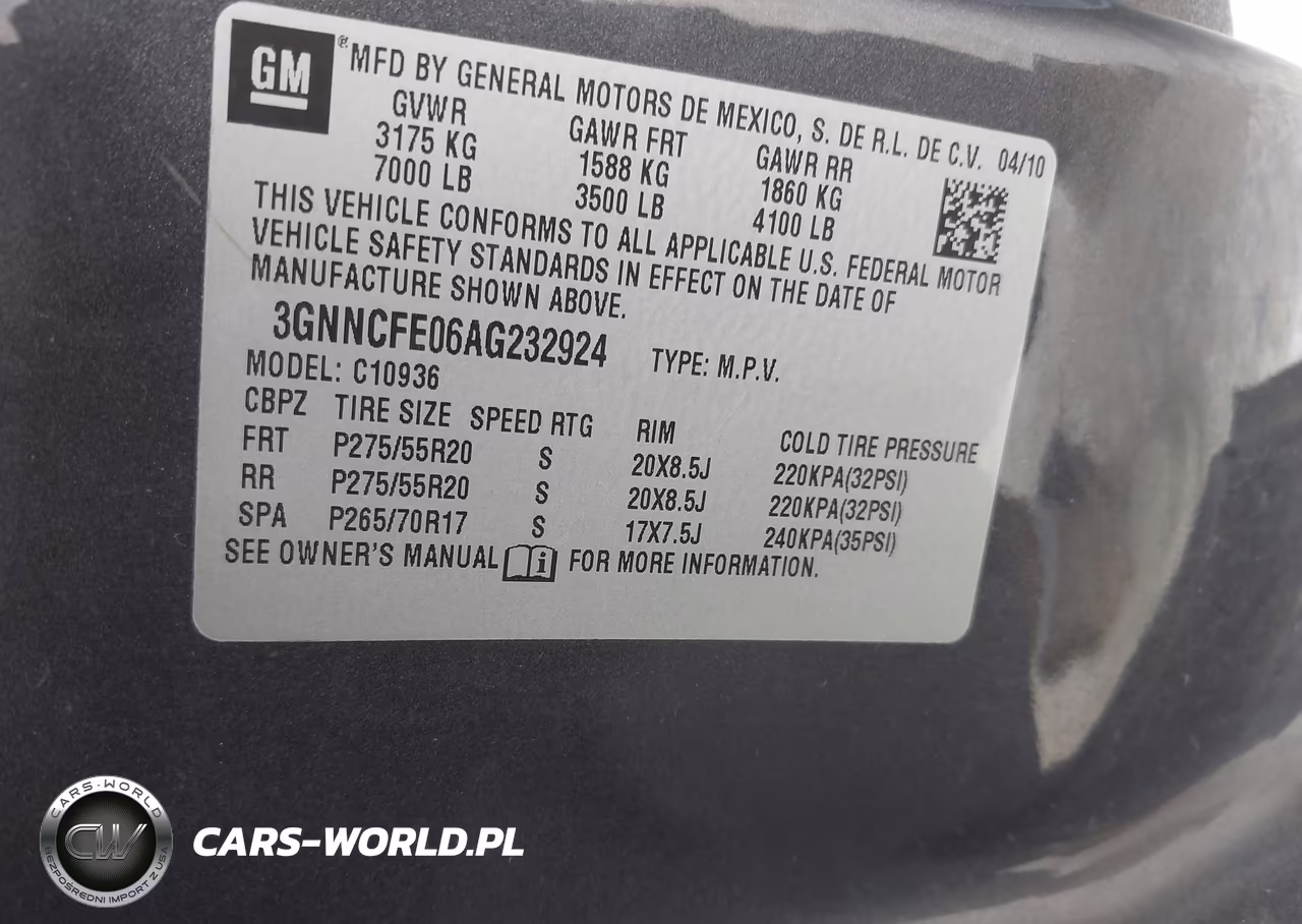 2010 Chevrolet Avalanche 1500 Lt1 VIN:3GNNCFE06AG232924 - 9