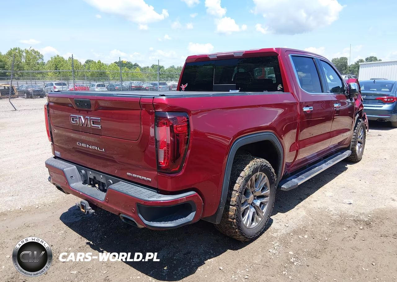 2021 GMC Sierra 1500 4Wd Short Box Denali VIN:3GTU9FED9MG410268 - 4