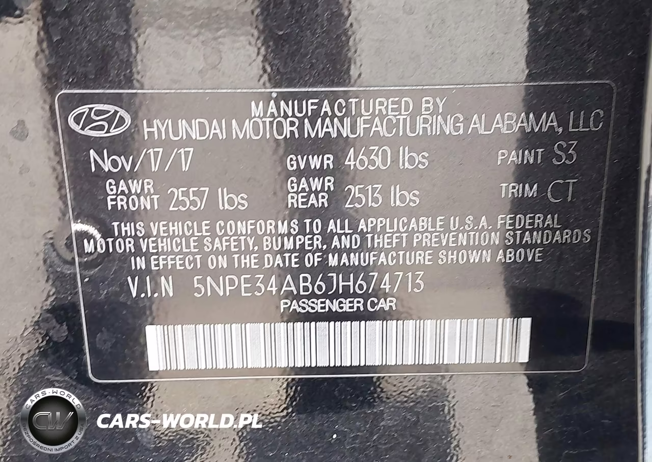 2018 Hyundai Sonata Limited 2.0T VIN:5NPE34AB6JH674713 - 9