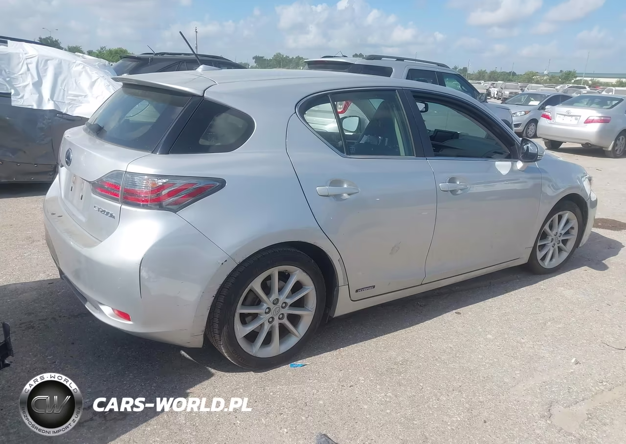 2013 Lexus Ct 200H VIN:JTHKD5BH6D2155268 - 4