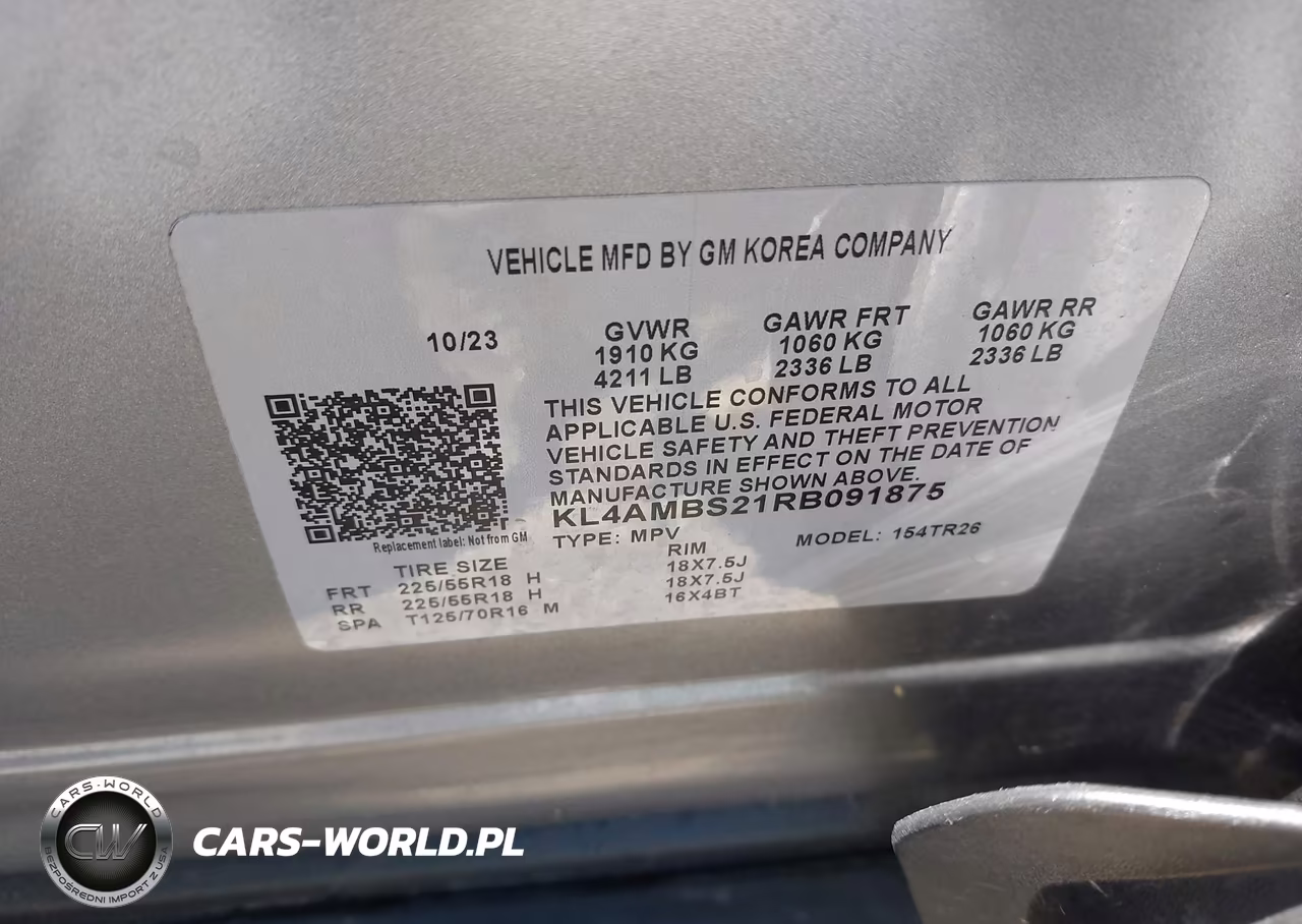 2024 Buick Encore Gx Preferred Fwd VIN:KL4AMBS21RB091875 - 9