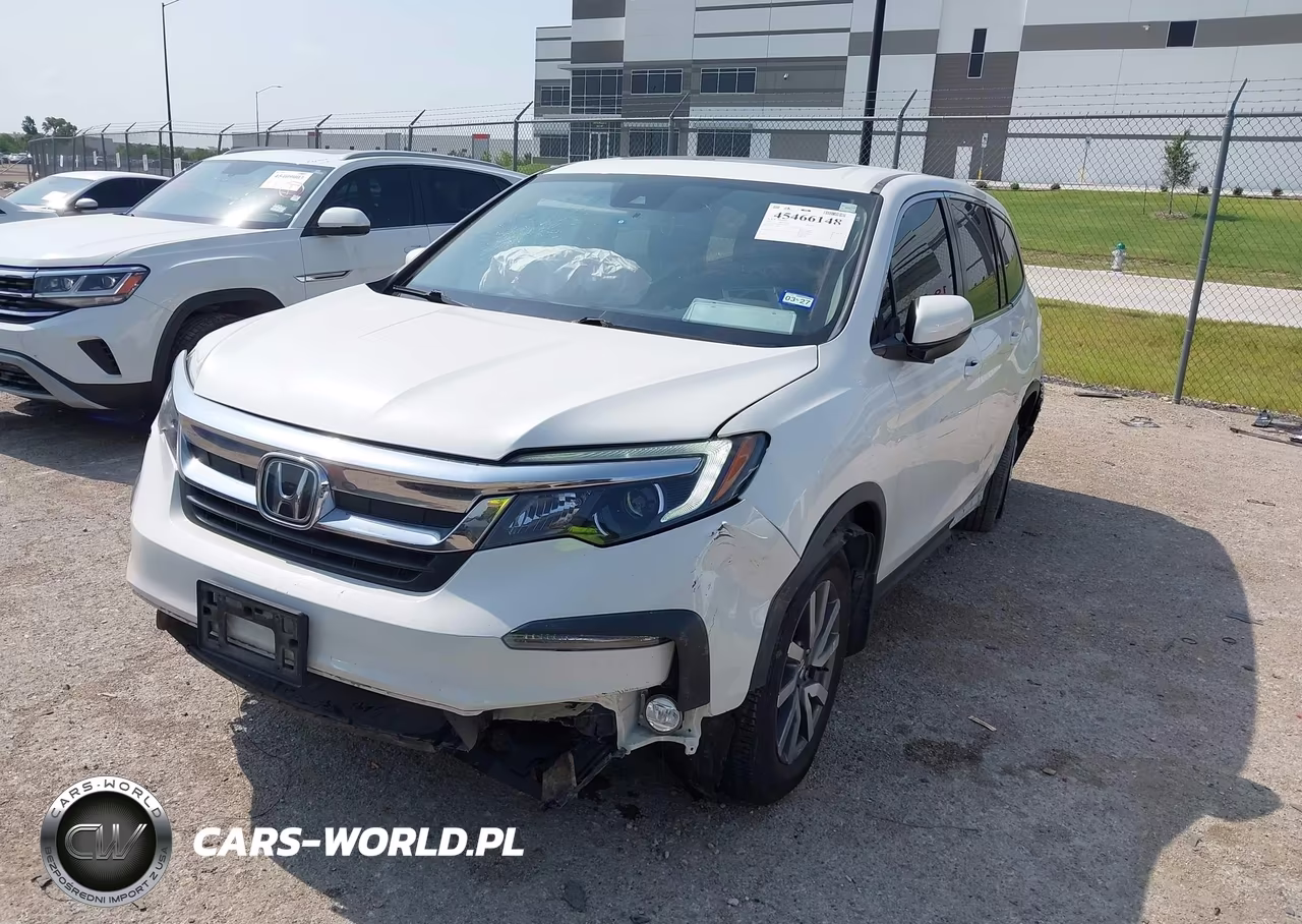 2021 Honda Pilot 2Wd Ex-L VIN:5FNYF5H58MB027906 - 2