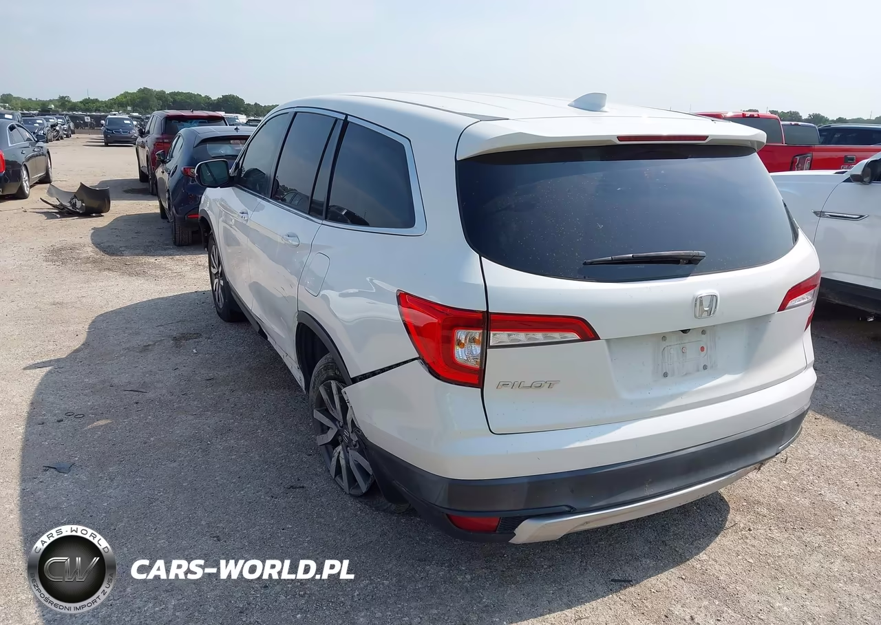 2021 Honda Pilot 2Wd Ex-L VIN:5FNYF5H58MB027906 - 3