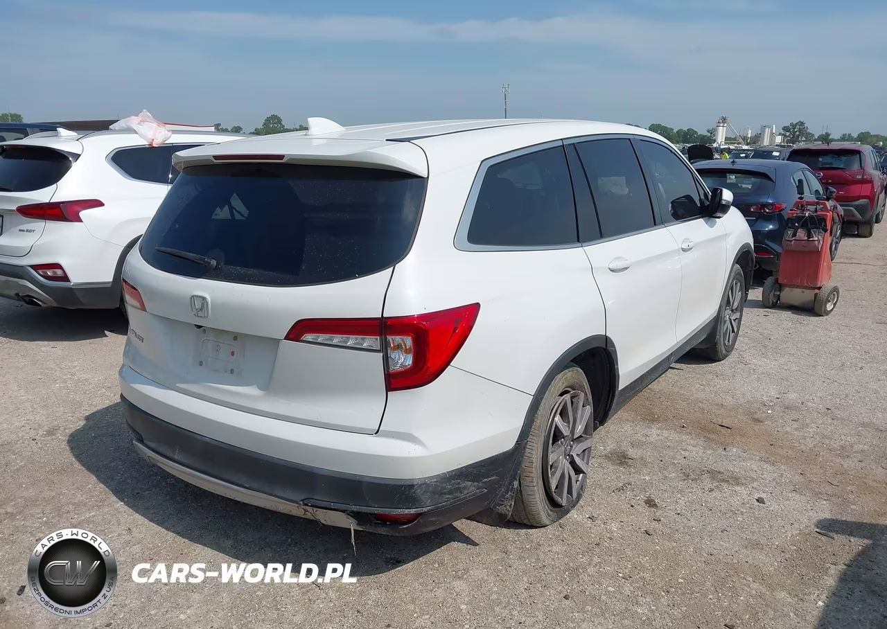 2021 Honda Pilot 2Wd Ex-L VIN:5FNYF5H58MB027906 - 4