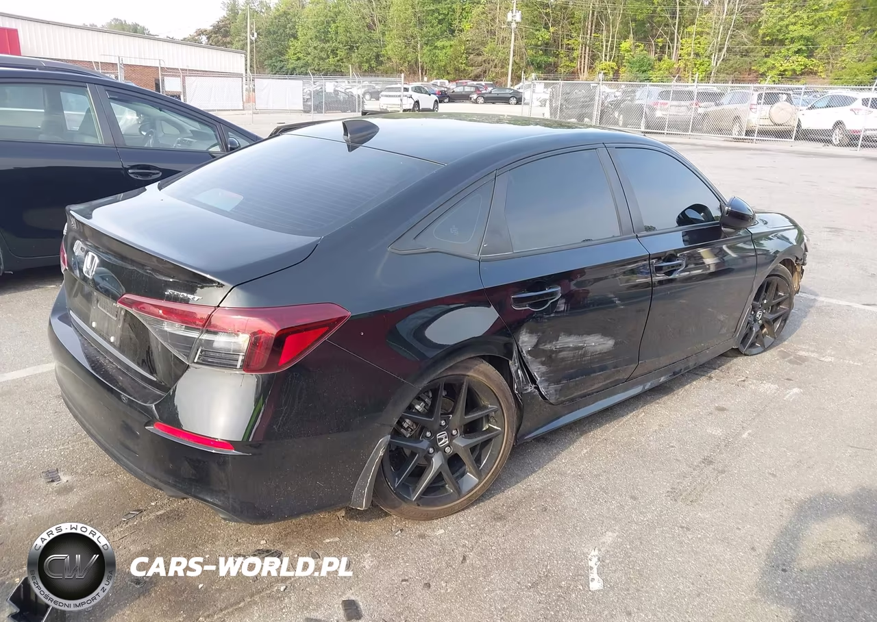 2025 Honda Civic Sport VIN:2HGFE2F5XSH527019 - 4